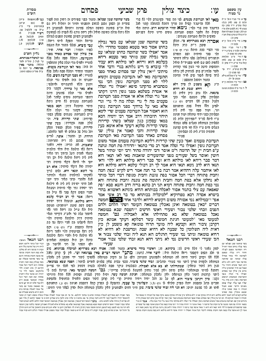Péssahim - Daf 77