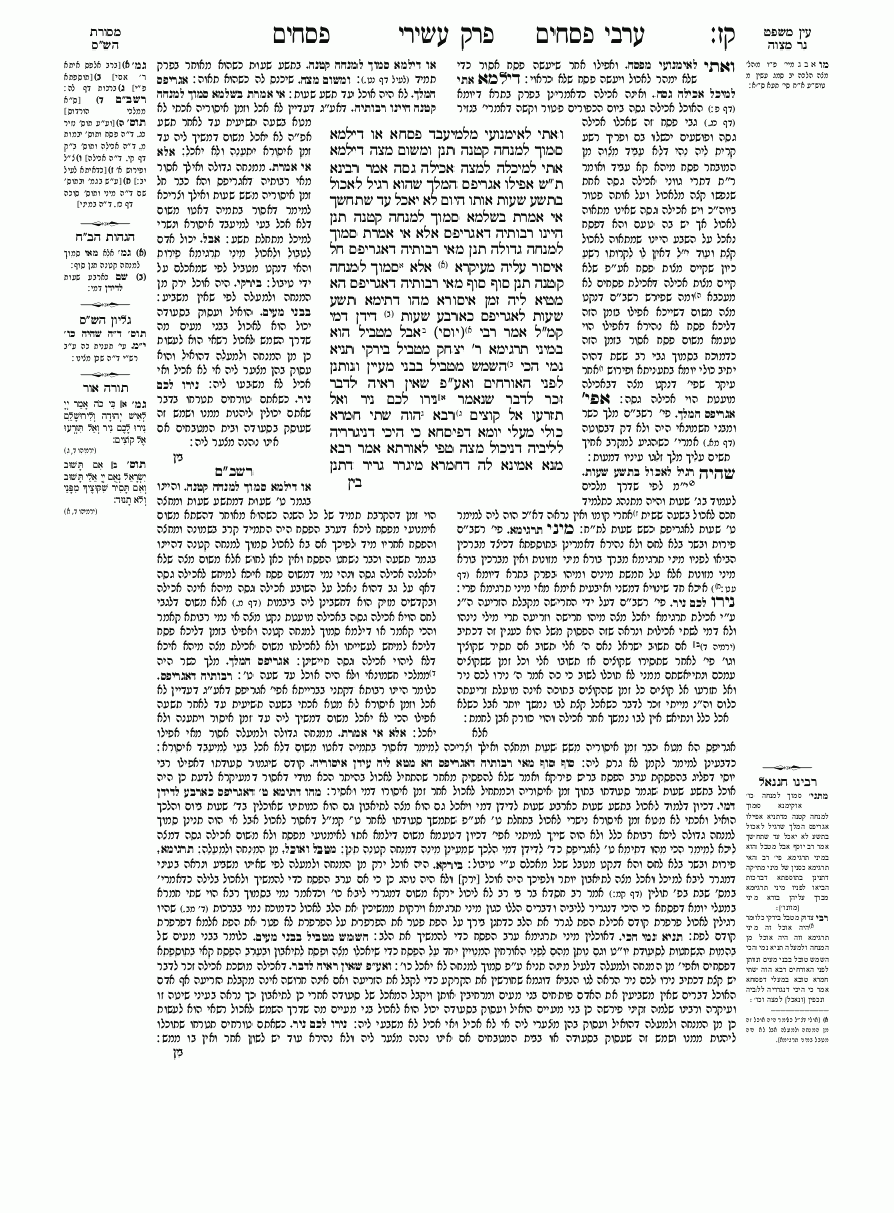 Péssahim - Daf 107