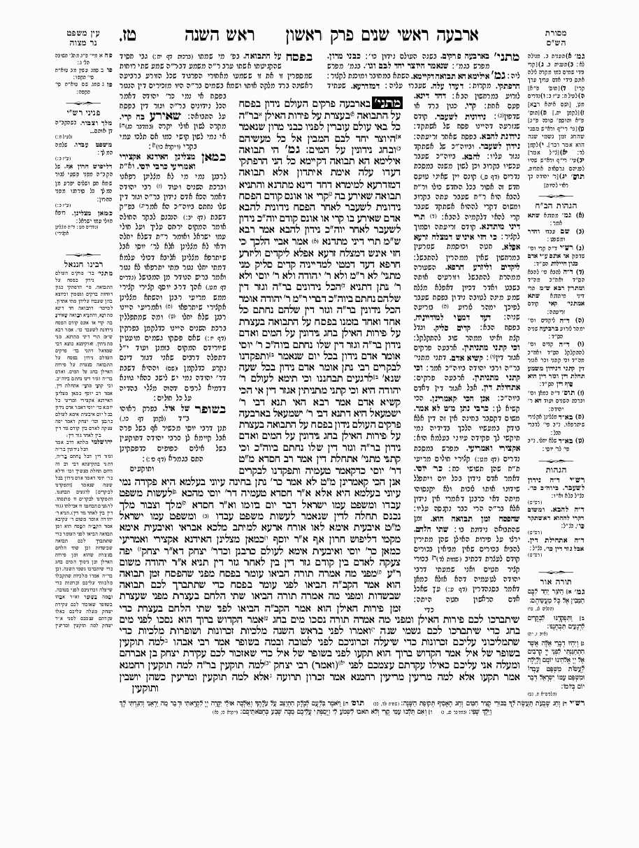 Roch Hachana - Daf 16