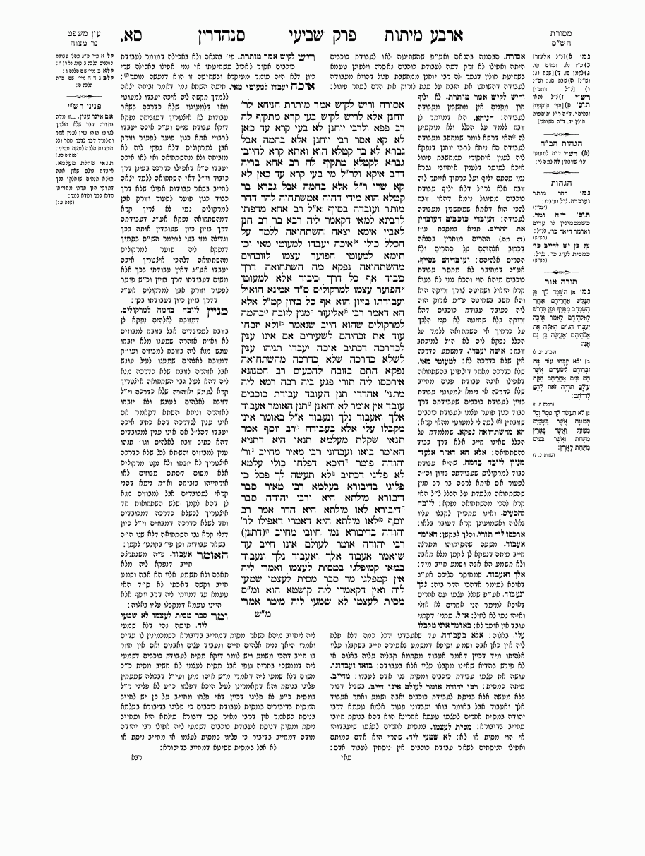 Sanhedrin - Daf 61
