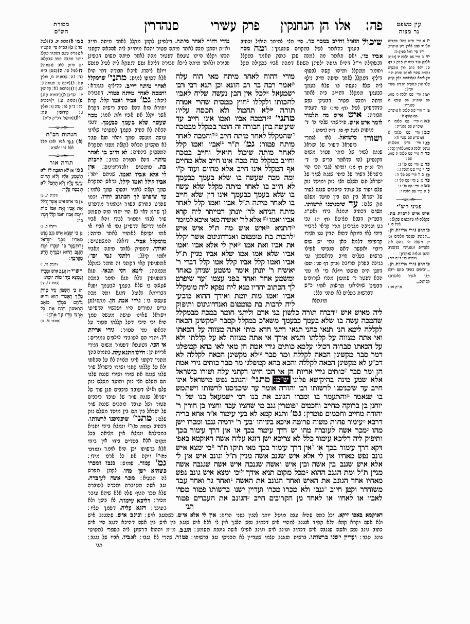 Sanhedrin - Daf 85